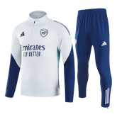 Arsenal Zipper Sweatshirt Kit(Top+Pants) 25/26 White