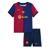 Barcelona Heimtrikot-Set 2024/25 für Kinder (Trikot + Shorts)