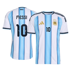 MESSI #10 Player Version Argentina Home Soccer Jersey World Cup 2026 Blue&White