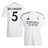 Real Madrid BELLINGHAM #5 Home Jersey