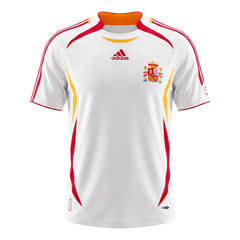 Retro 2006 Spain Away Soccer Jersey White