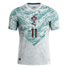 JOÃO FÉLIX #11 Portugal Away Soccer Jersey World Cup 2026 White&Green