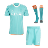 Inter Miami CF Drittes Auswärts-Fußballtrikot-Set 2024 (Trikot + Shorts + Socken)
