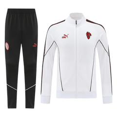 25/26 AC Milan Training Jacket Kit(Jacket+Pants) White