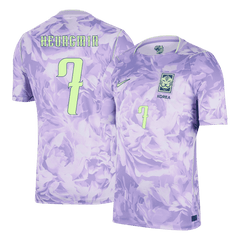 HEUNGMIN #7 South Korea Away Soccer Jersey World Cup 2026 Purple