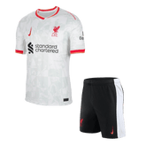 Liverpool Third Away Soccer Jersey Kit 2024/25 (Jersey+Shorts)