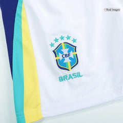 Brazil Away Jersey Kit Copa America 2024 Kids(Jersey+Shorts+Socks)