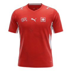 Switzerland Home Soccer Jersey World Cup 2026 Red