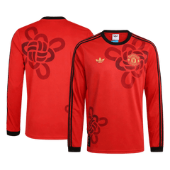 Manchester United CNY Long Sleeve Soccer Jersey 25/26 Red