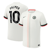PALMER #10 Chelsea Away Soccer Jersey 2025/26 White