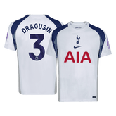 DRAGUSIN #3 Tottenham Hotspur Home Soccer Jersey 2025/26 White