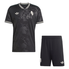 Juventus Third Away Soccer Jersey Kit(Jersey+Shorts) 25/26 Black