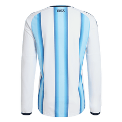 Player Version Argentina Home Long Sleeve Soccer Jersey World Cup 2026 Blue&White