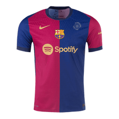 Barcelona Home Soccer Jersey Authentic 2024/25- 125th Anniversary