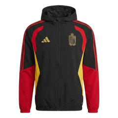 Belgium Hoodie Training Tracksuit Kit(Top+Pants) 2026 Red&Black