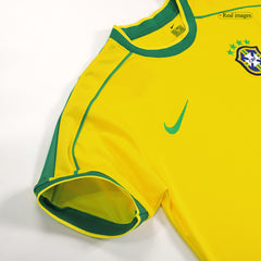 Brazil Home Jersey Retro 1998