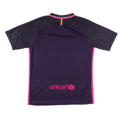 Retro 16/17 Barcelona Away Soccer Jersey Purple
