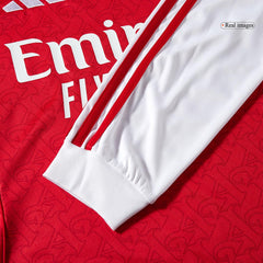 Arsenal Home Long Sleeve Soccer Jersey 2025/26 Red