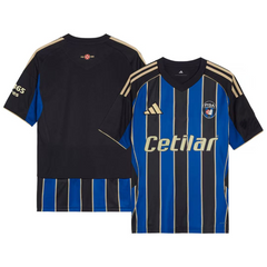 Pisa SC Home Soccer Jersey 25/26 Blue&Black