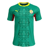 Player Version Senegal Away Soccer Jersey World Cup 2026 Green