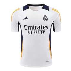 Real Madrid Pre-Match Trainings-Fußballtrikot 2024/25 - Weiß