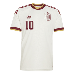 OLMO #10 Spain Away Soccer Jersey World Cup 2026 White
