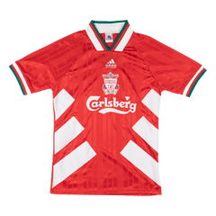 Retro 93/95 Liverpool Home Soccer Jersey Red