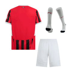 Maillot domicile AC Milan 2024/25 (maillot, short, chaussettes)