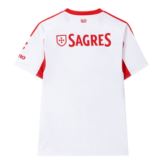 Benfica Third Away Soccer Jersey 2025/26 White