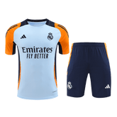 Real Madrid Pre-Match Training Jersey Kit 2024/25 (Jersey+Shorts)