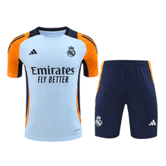 Maillot d'entraînement d'avant-match du Real Madrid 2024/25 (maillot + short)
