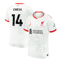 Liverpool CHIESA #14 Third Away Soccer Jersey 2024/25