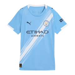 Women's Manchester City Home Soccer Jersey 2025/26 Blue
