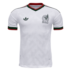 Player Version Mexico Away Soccer Jersey World Cup 2026 White