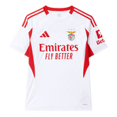Benfica Third Away Soccer Jersey 2025/26 White
