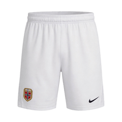Norway Home Soccer Shorts World Cup 2026 White