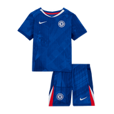 Kid's Chelsea Home Soccer Jersey Kit(Jersey+Shorts) 2025/26 Blue