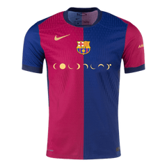 Barcelona Home Soccer Jersey Authentic 2024/25 - COLDPLAY