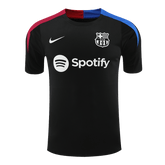 Barcelona Pre-Match Trainings-Fußballtrikot 2024/25 - Schwarz