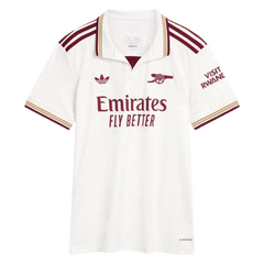 Women's Arsenal Third Soccer Jersey 25/26 White