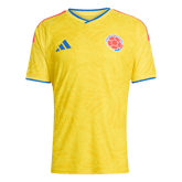 Player Version Colombia Home Soccer Jersey World Cup 2026 Yellow