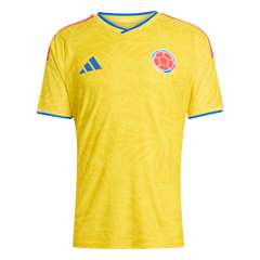 Player Version Colombia Home Soccer Jersey World Cup 2026 Yellow