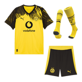 Borussia Dortmund Home Soccer Jersey Kit(Jersey+Shorts+Socks) 2025/26 Yellow