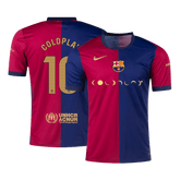 Barcelona COLDPLAY #10 Heim-Fußballtrikot 2024/25