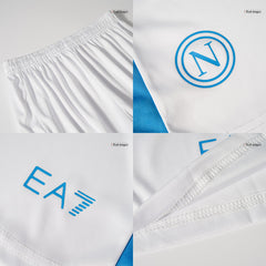 Napoli Home Soccer Jersey Kit 2024/25 Kids(Jersey+Shorts)