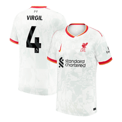 Maillot de football extérieur Liverpool VIRGIL #4 Third 2024/25