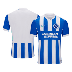 Brighton & Hove Albion Home Soccer Jersey 25/26 White&Blue