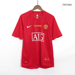 Maillots de football classiques Manchester United Domicile 2007/08 - Finale de la Ligue des champions