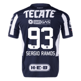 Monterrey SERGIO RAMOS #93 Home Soccer Jersey Authentic 2024/25