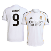 Real Madrid MBAPPÉ #9 Home Soccer Jersey Authentic 2025/26